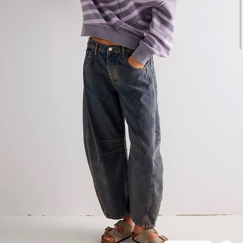 bold barrel jeans from our We The Free collection